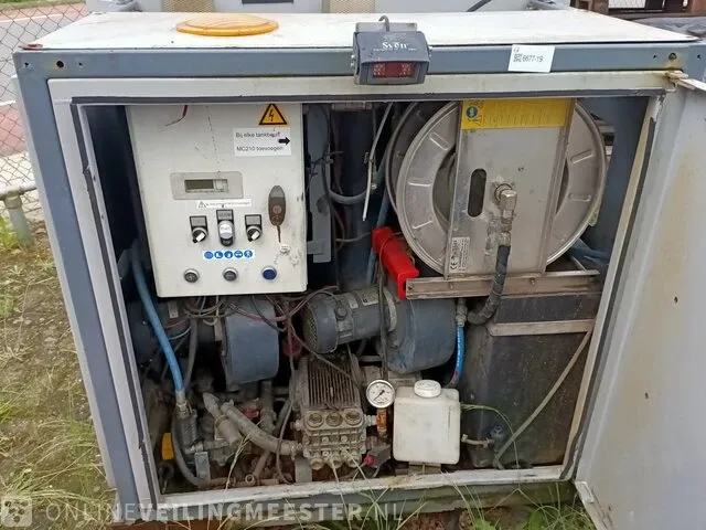 Onkruid heet water bestrijding machine opbouw empas - afbeelding 4 van  4