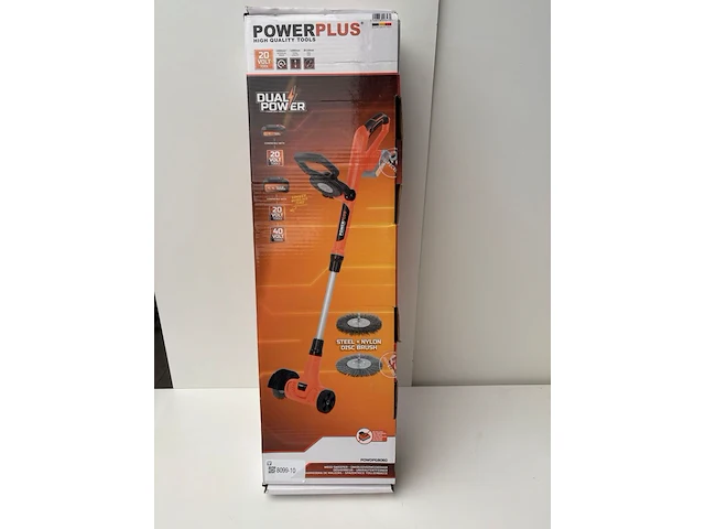 Onkruidborstel accu model, dual power, powdpg8060 - afbeelding 1 van  1