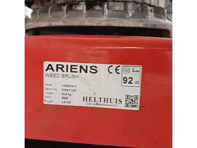 Onkruidborstel, ariens, 17200101y - afbeelding 4 van  12