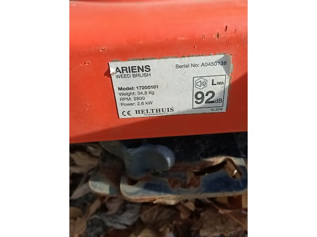 Onkruidborstelmachine, ariens, weed brush - afbeelding 4 van  6