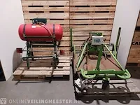 Onkruidbrander inclusief dampgastank, weed control, ecoflame city light 100., bouwjaar 2003