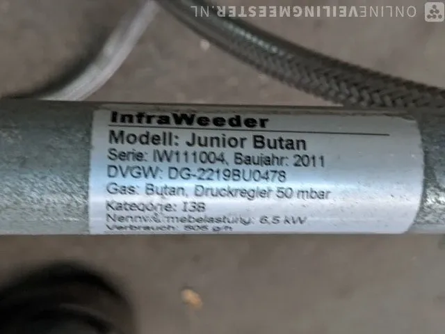 Onkruidbrander infraweeder, master 510r, 2012 - afbeelding 6 van  16