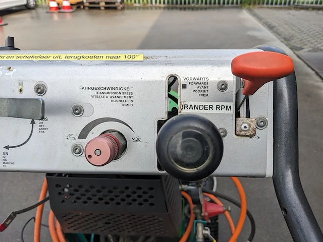 Onkruidbrander, kersten, k1500 g-e met honda gx200 motor, 2011 - afbeelding 3 van  30