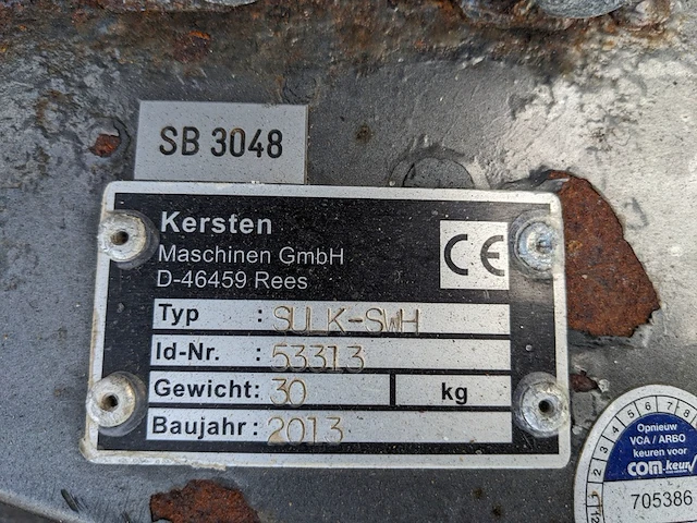 Onkruidbrander, kersten, k1500 g-e met honda gx200 motor, 2011 - afbeelding 16 van  30
