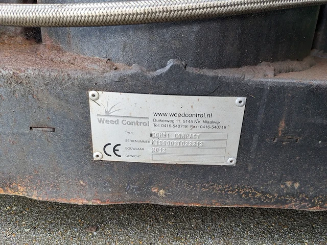 Onkruidbrander, kersten, k1500 g-e met honda gx200 motor, 2011 - afbeelding 24 van  30