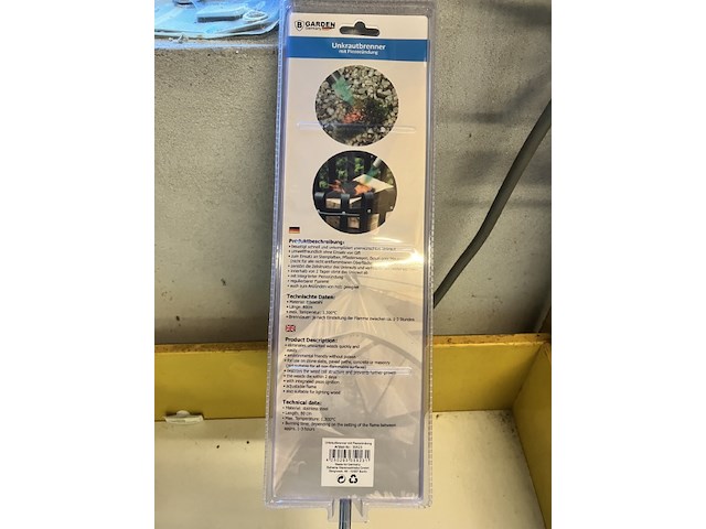 Onkruidbrander voor gasfles, gasfles niet meegeleverd - afbeelding 8 van  11