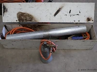 Onkruidbranders & soldeerbrander in houten kist - afbeelding 1 van  4