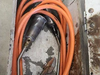 Onkruidbranders & soldeerbrander in houten kist - afbeelding 3 van  4