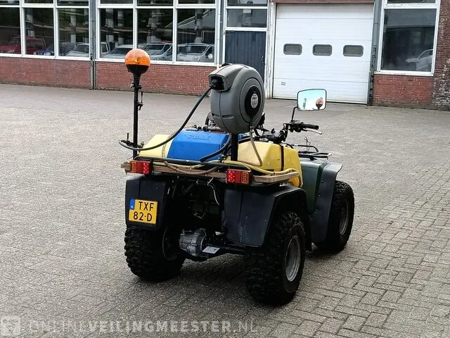 Onkruidspuit quad kawasaki, klf300, bouwjaar 2007 - afbeelding 17 van  19