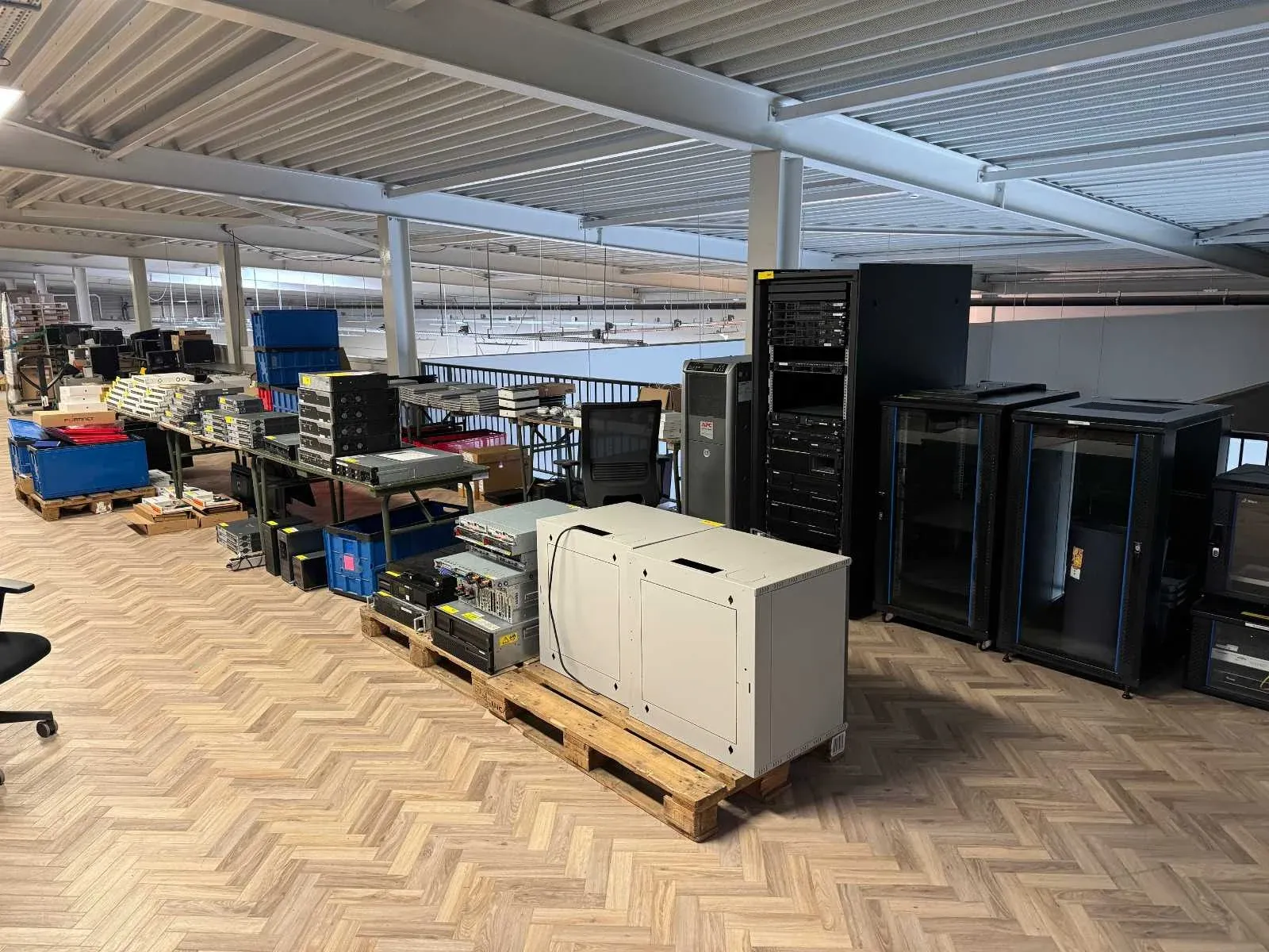 Online faillissementsveiling van it apparatuur