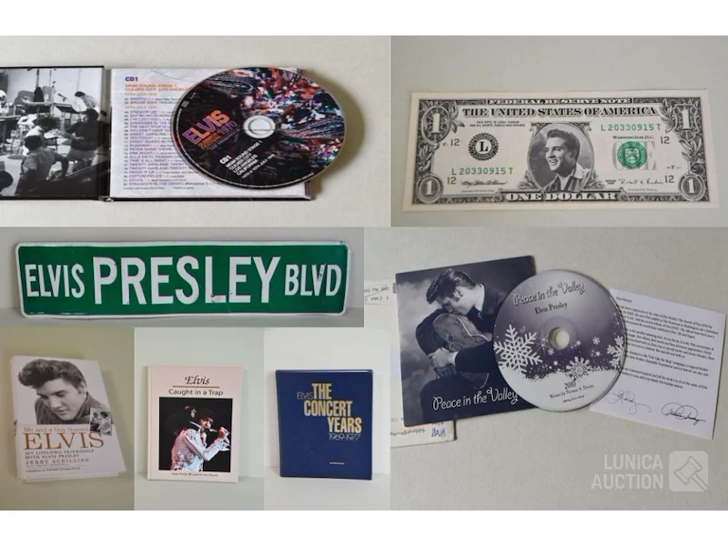 Online veiling: elvis presley collector's items uit nalatenschap (2)