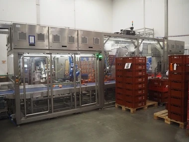 Online veiling machines voor de voedingsindustrie in opdracht van tarczyński in trzebnica (pl)