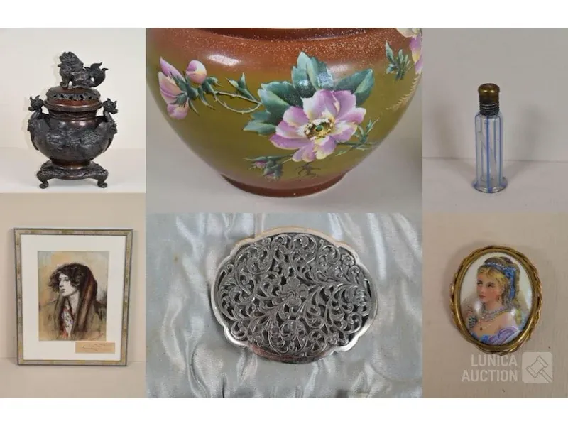 Online veiling van antiek en design items uit diverse inboedels