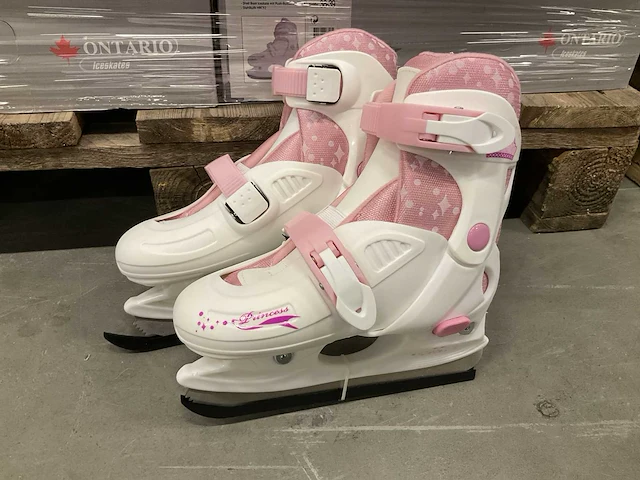 Ontario princess verstelbare shell boot ijsschaatsen (104x) - afbeelding 1 van  6