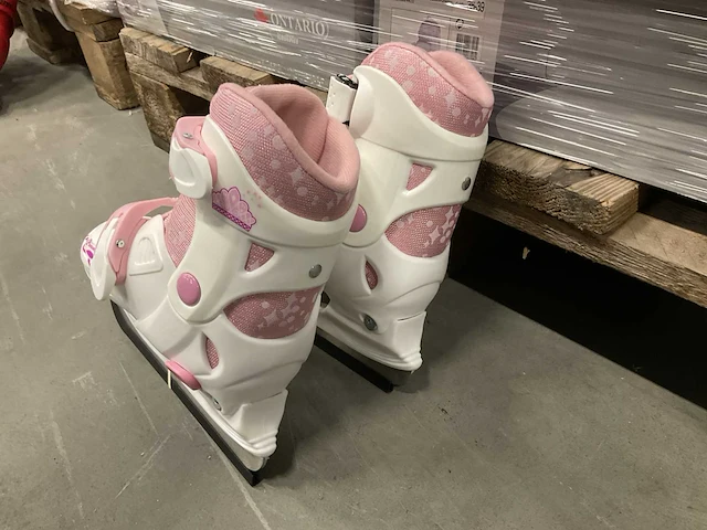 Ontario princess verstelbare shell boot ijsschaatsen (104x) - afbeelding 3 van  6