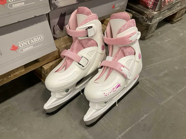 Ontario princess verstelbare shell boot ijsschaatsen (128x) - afbeelding 5 van  6