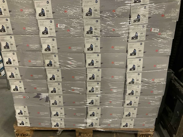Ontario verstelbare shell boot iceskates ice rider diverse maten (80x) - afbeelding 3 van  4