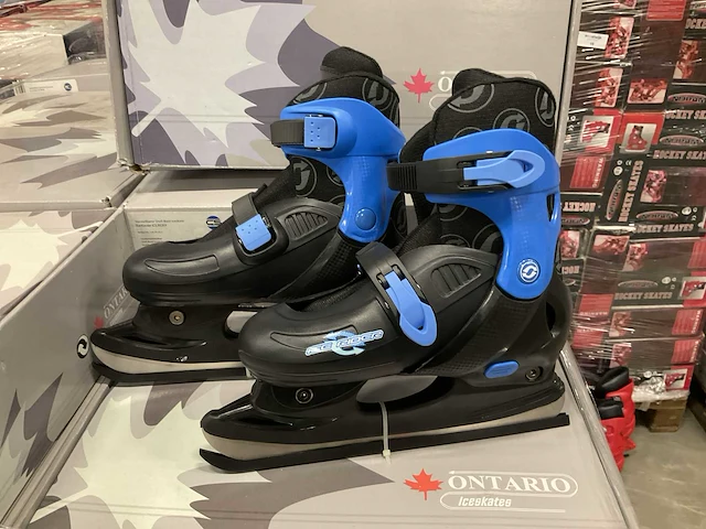 Ontario verstelbare shell boot ijsschaatsen (80x) - afbeelding 1 van  6