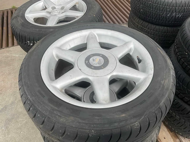 Ontinental autoband met rial velg 205/55 r16 (4x) - afbeelding 5 van  9