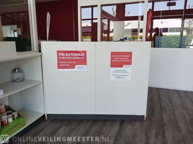 Ontvangstbalie met 2x vakkenkast - afbeelding 3 van  19