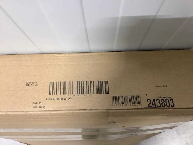 Onyx 80cm 2 deuren bovenkast - afbeelding 3 van  3