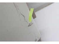 Onyx check-in koffer 100 liter tsa slot spinner wielen lichtgewicht trolley aluminium sluiting sand wit - afbeelding 4 van  4