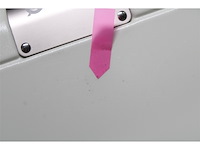 Onyx check-in koffer 65 liter reiskoffer met tsa slot spinner wielen lichtgewicht trolley aluminium sluiting sand wit - afbeelding 3 van  3