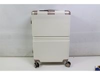 Onyx checkin koffer 65 liter met tsa slot spinner wielen lichtgewicht aluminium sluiting sand wit - afbeelding 3 van  4