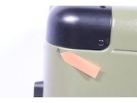 Onyx handbagage koffer 33 liter met tsa slot spinner wielen lichtgewicht trolley aluminium sluiting olive - afbeelding 3 van  3