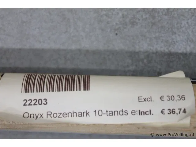 Onyx rozenhark 10-tands - afbeelding 4 van  5