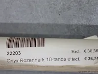 Onyx rozenhark 10-tands - afbeelding 4 van  5