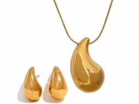 Oorbel & ketting (80x) - afbeelding 1 van  10