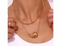 Oorbel & ketting (80x) - afbeelding 3 van  10