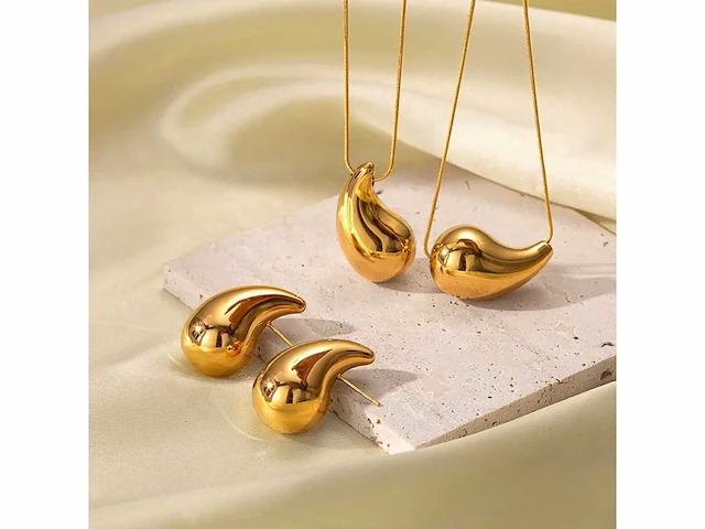 Oorbel & ketting (80x) - afbeelding 4 van  10
