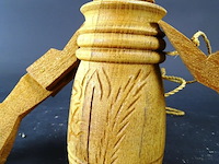 Oost europese houten bel - afbeelding 3 van  5