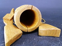 Oost europese houten bel - afbeelding 5 van  5