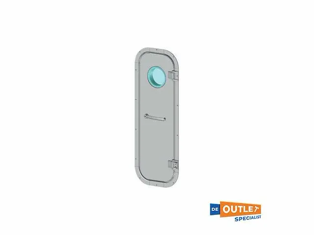 Opacmare 2301 watertight soundproof engine room door with porthole - 2301.03 - afbeelding 1 van  3