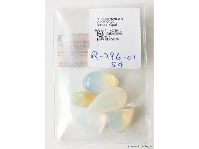 Opal 42.84ct gra certified - afbeelding 6 van  8