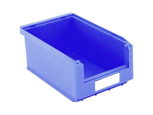Opbergbakken - 210 x 145 x 350 mm - blauw - 10 stuk(s) - afbeelding 1 van  1