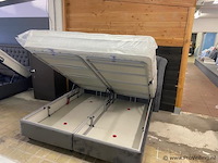 Opbergboxspring aurora 180 x 200cm antraciet - afbeelding 2 van  2