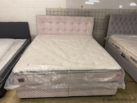 Opbergboxspring monte carlo 180 x 200cm beige - afbeelding 1 van  2