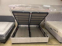 Opbergboxspring monte carlo 180 x 200cm beige - afbeelding 2 van  2