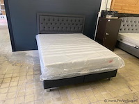 Opbergboxspring r storage 180 x 200cm antraciet - afbeelding 1 van  2