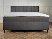 Opbergboxspring serie lausanne, afmeting 140 x 200, antraciet - afbeelding 2 van  9