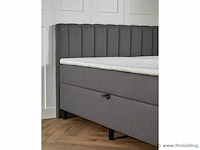 Opbergboxspring serie lausanne, afmeting 140 x 200, antraciet - afbeelding 3 van  9