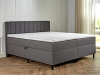 Opbergboxspring serie lausanne, afmeting 140 x 200, antraciet - afbeelding 9 van  9