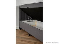 Opbergboxspring serie lausanne, afmeting 160 x 200, antraciet - afbeelding 4 van  9