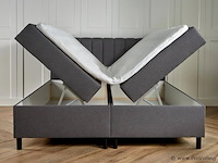 Opbergboxspring serie lausanne, afmeting 180 x 200, antraciet - afbeelding 1 van  9