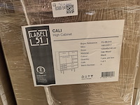 Opbergkast cali, zwart eikenhout - afbeelding 6 van  6