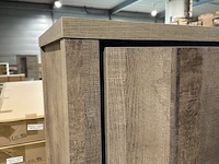 Opbergkast metallica, sand en metallook - afbeelding 4 van  5
